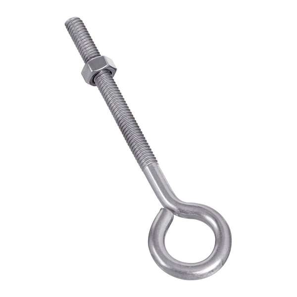 National Hardware Eye Bolt, Stainless Steel, 3/8 X 6" N221-663 - main